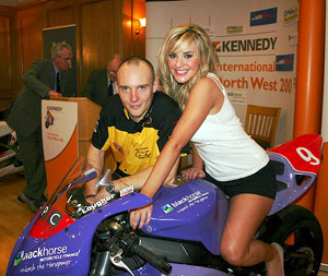 Keith Amor at the North West 200 Media Launch (Alan Armstrong)